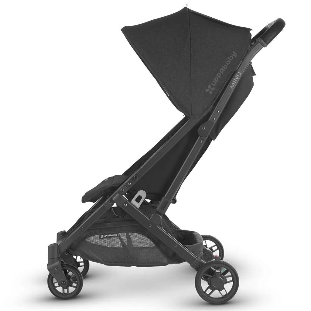 - Leather) Melange/Carbon/Black MINU (Black Jake Big-value deals High-end design Stroller