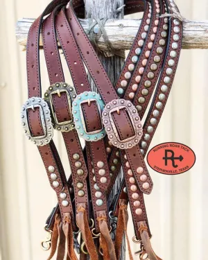 1" Wide Adjustable Medium Brown Leather Cross Body or Shoulder Strap for Handbag, Rope Can, Computer Bag, Camera Bag, etc