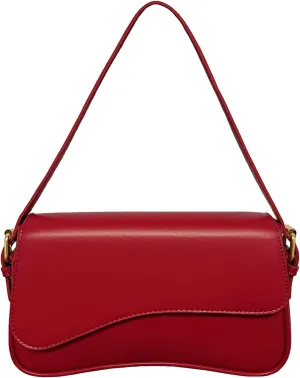 2025 Shoulder Bag for Women PU Leather Shoulder Purse Tote Bag Crossbody Purses for Women Trendy with 2 Removable Straps