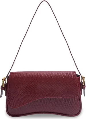 2025 Small Shoulder Bag Y2K Purse for Women, Crocodile Clutch Purse Handbag Satchel Tote Bag Classic Retro Crossbody Bag