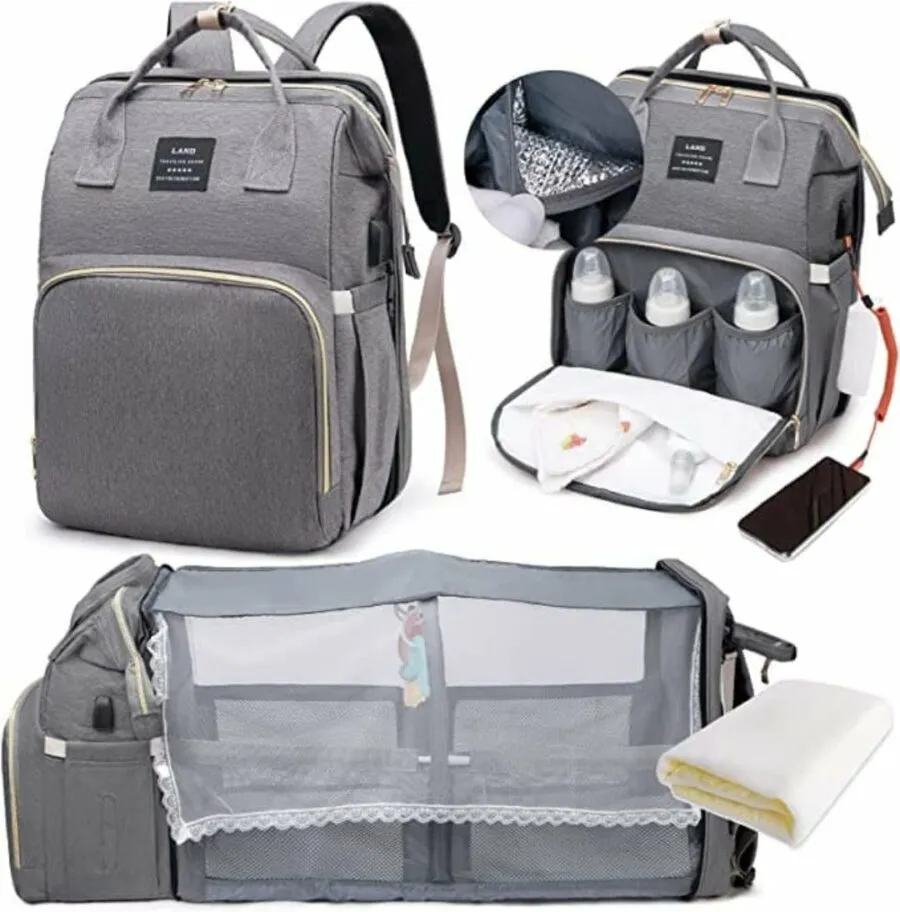 3 In 1 Diaper Backpack