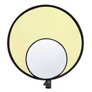 32" Collapsible Reflector - Soft Gold / White