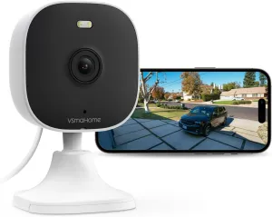 4MP Cameras for Home Security with Night Vision, 2.4G/5G Cameras for Baby/Elder/Dog/Pet Camera with Phone app, WiFi Home Camera Indoor/Outdoor, Motion Detection, 2-Way Audio, Work with Alexa