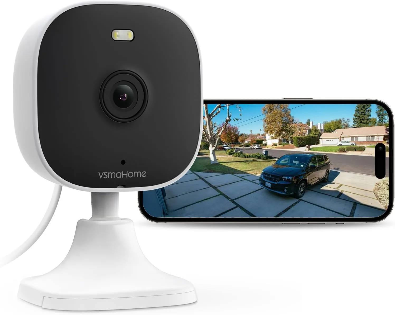 4MP Cameras for Home Security with Night Vision, 2.4G/5G Cameras for Baby/Elder/Dog/Pet Camera with Phone app, WiFi Home Camera Indoor/Outdoor, Motion Detection, 2-Way Audio, Work with Alexa