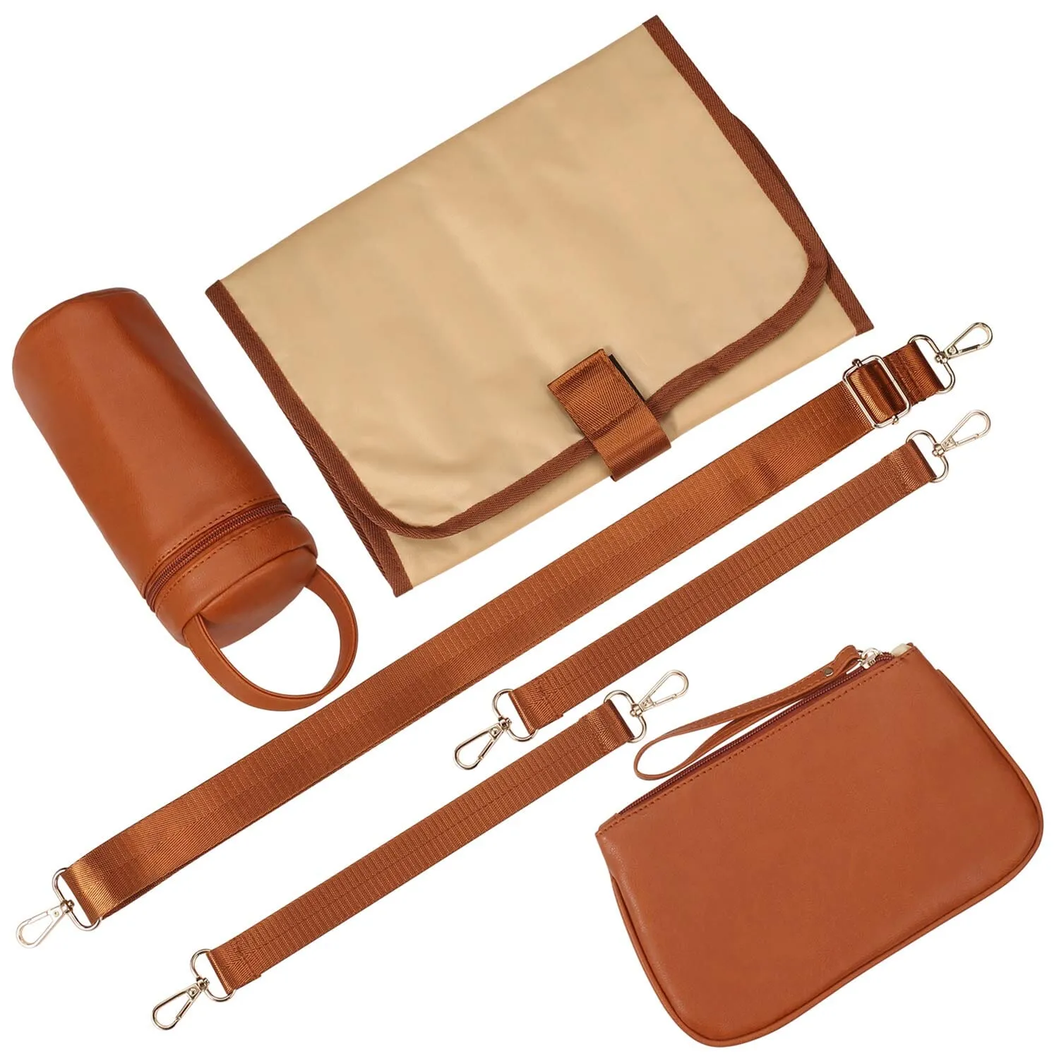 7-in-1 Opulent Diaper Bag Kit