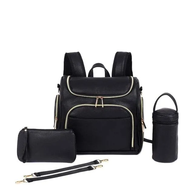 7-in-1 Opulent Diaper Bag Kit