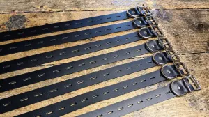 7 Piece Lockable Bondage Belt Set