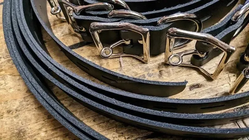 7 Piece Lockable Bondage Belt Set