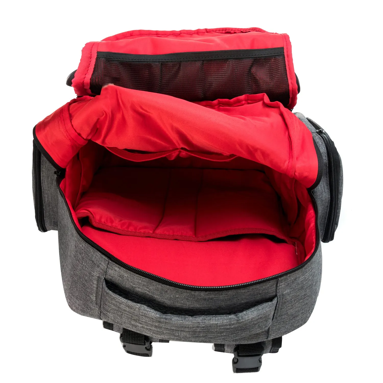 8 PACKS | $31.24 PER PACK ||    Wholesale Case Lot: 8 pcs Diaper Tote Baby Nappy Messenger Bag Travel Purse For Mom & Dad w/Stroller Straps & Changing Pad