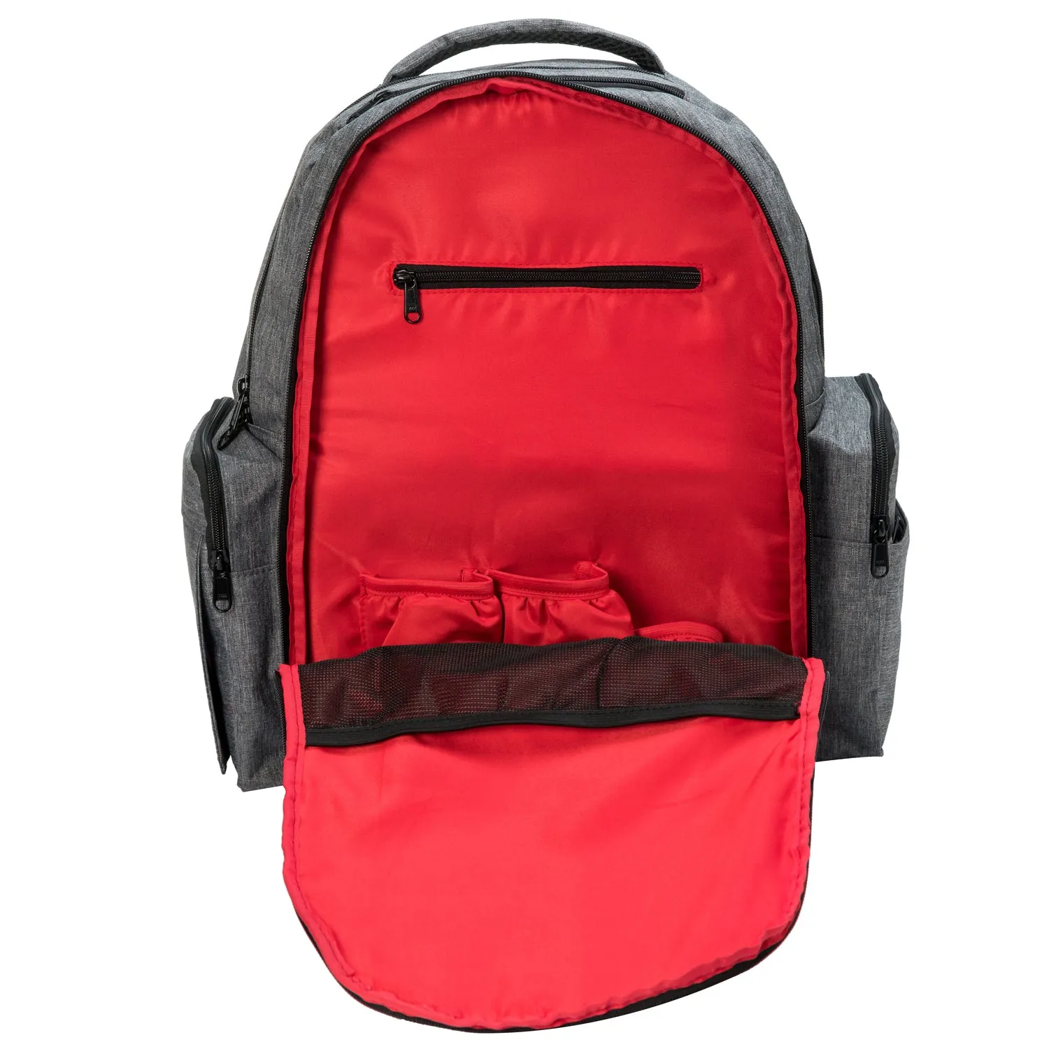 8 PACKS | $31.24 PER PACK ||    Wholesale Case Lot: 8 pcs Diaper Tote Baby Nappy Messenger Bag Travel Purse For Mom & Dad w/Stroller Straps & Changing Pad