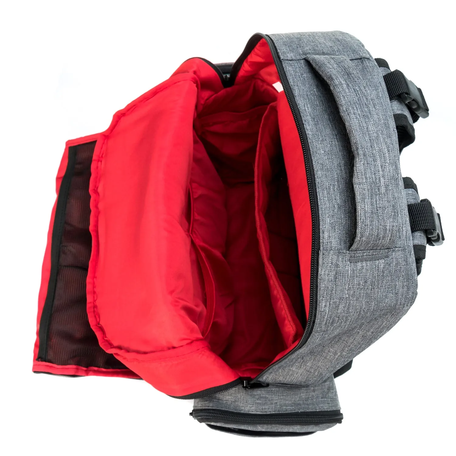 8 PACKS | $31.24 PER PACK ||    Wholesale Case Lot: 8 pcs Diaper Tote Baby Nappy Messenger Bag Travel Purse For Mom & Dad w/Stroller Straps & Changing Pad