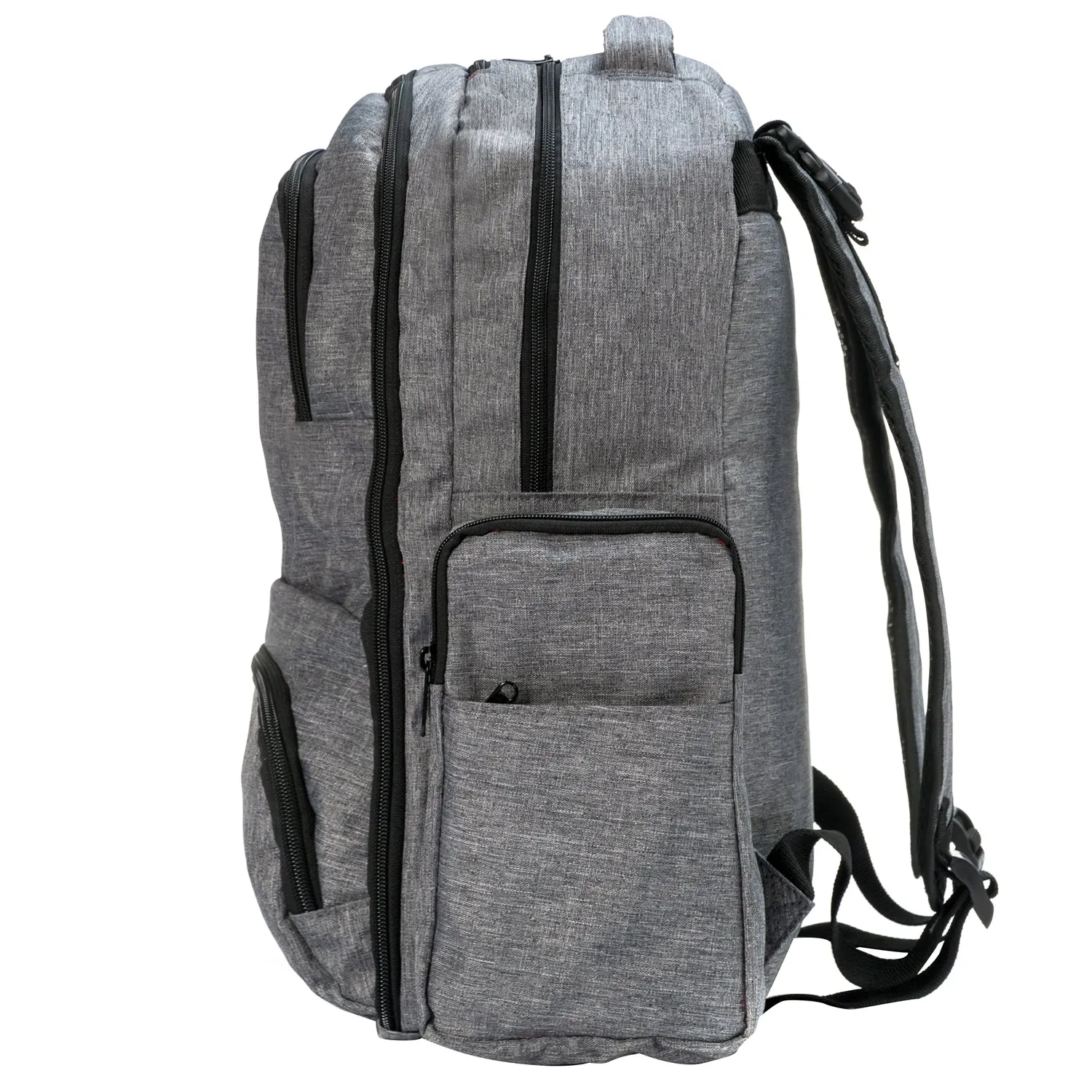 8 PACKS | $31.24 PER PACK ||    Wholesale Case Lot: 8 pcs Diaper Tote Baby Nappy Messenger Bag Travel Purse For Mom & Dad w/Stroller Straps & Changing Pad