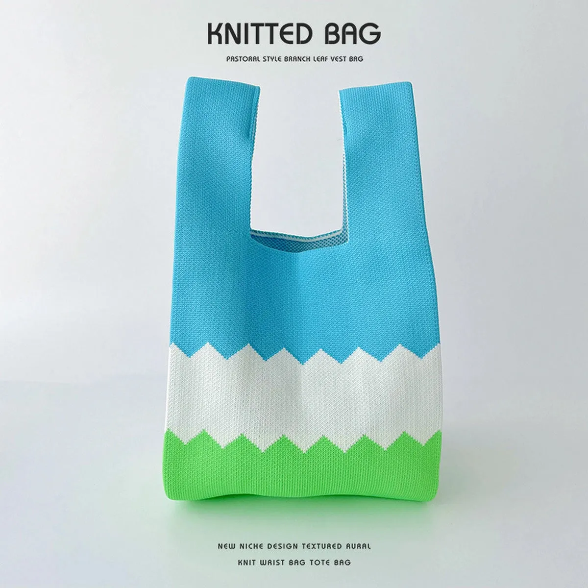 ACCITY Knitted Mini Clutch Bag