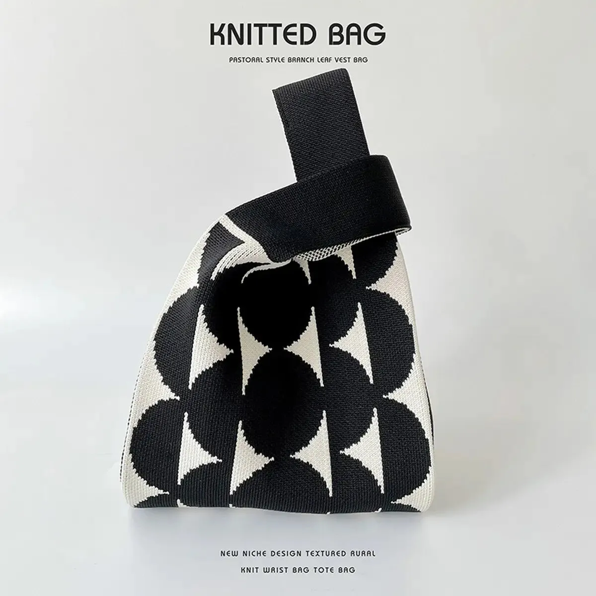 ACCITY Knitted Mini Clutch Bag