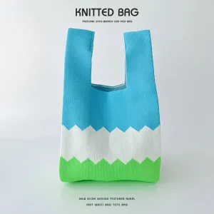 ACCITY Knitted Mini Clutch Bag