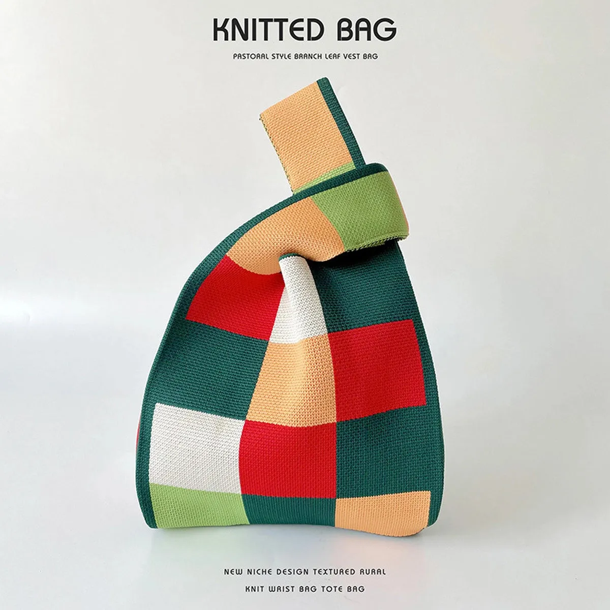 ACCITY Knitted Mini Clutch Bag