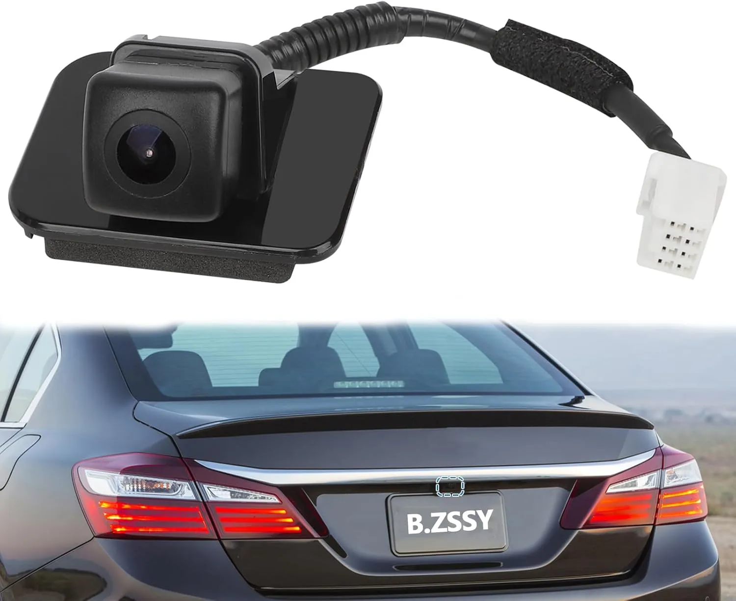 Accord Back Up Rear View Camera for 2014-2017 Honda Accord Sedan EX-L Parking Assist Rear Camera Replace for 39530T2AA21,39530T2AA31,39530-T2A-A21
