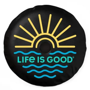 Adult Unisex Sun & Sea Rearview Camera Tire Cover