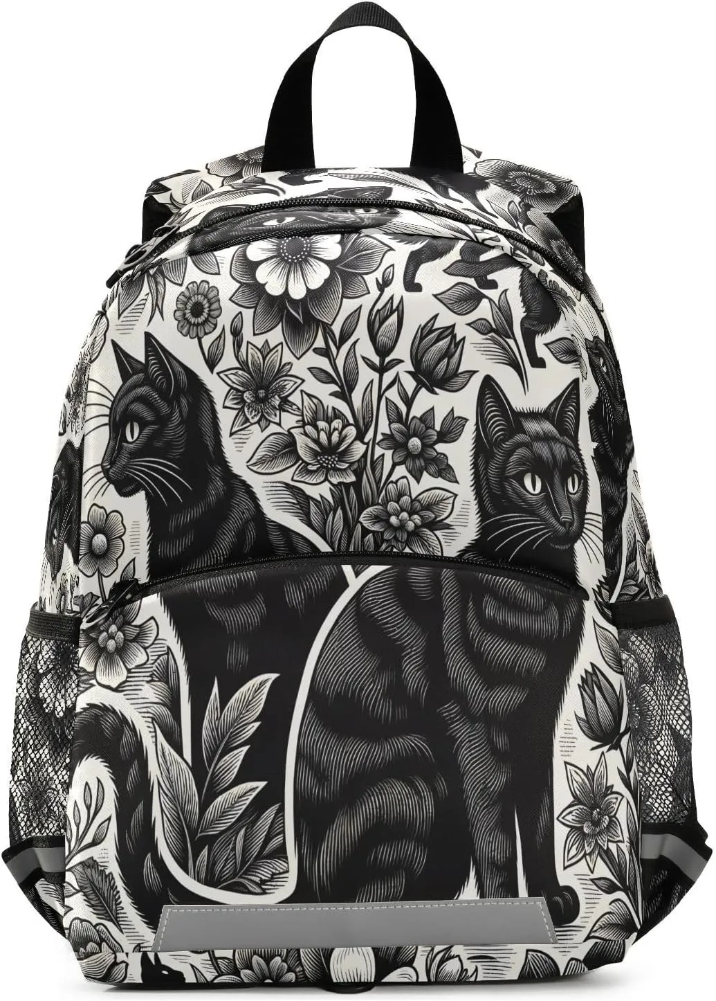 ALAZA Black Cats Vintage Toddler Backpack for Boys Girls Preschool Bag