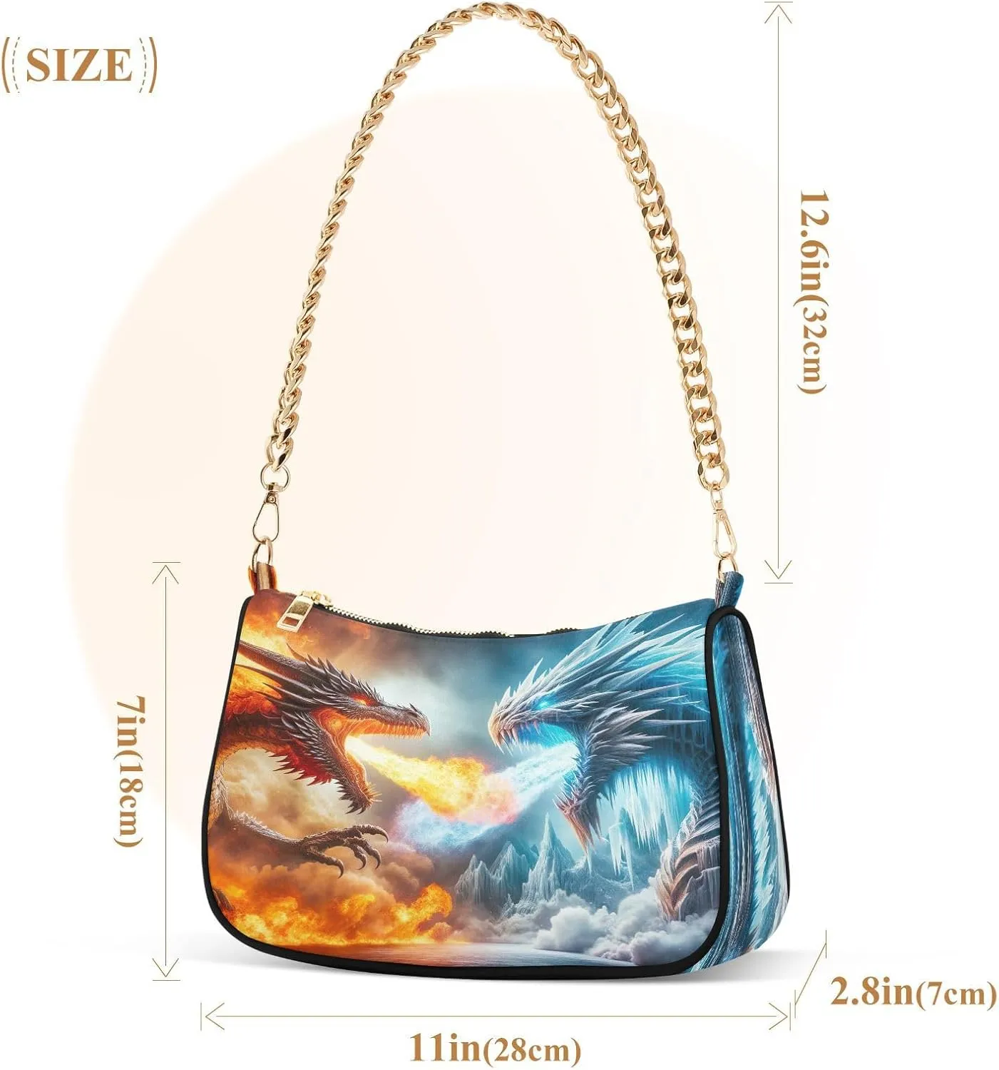 Almond Blossom Starry Night Small Shoulder Bag for Women, Purses for Women Trendy