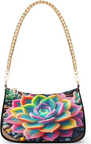 Almond Blossom Starry Night Small Shoulder Bag for Women, Purses for Women Trendy