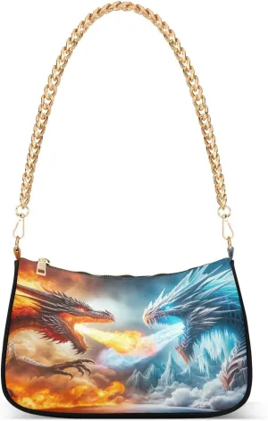 Almond Blossom Starry Night Small Shoulder Bag for Women, Purses for Women Trendy