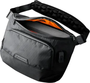 ALPAKA Bravo Sling Max, RFID Blocking Weatherproof Sling Bag for Men with Maglockz Buckle,10L Laptop Bag with Luggage Sleeve