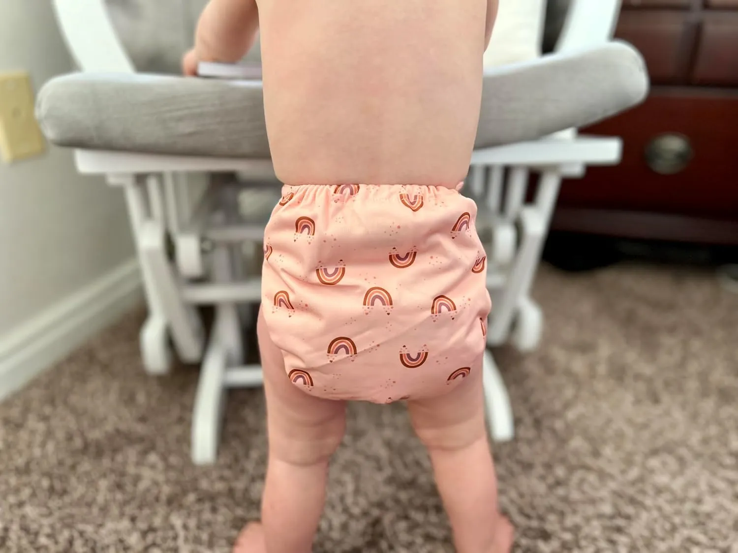 ALVABABY 12PCS Cloth Diaper Inserts - 4-Layer Super Soft Inserts for Diapers and Covers