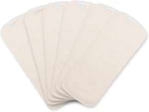 ALVABABY 6PCS Cloth Diaper Inserts - 5-Layer Super Soft Inserts for Diapers and Covers