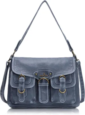 Angel Kiss Purses and Handbags for Women,Vegan Leather Hobo Purses Crossbody Hobo Bag Tote Satchel Handbags