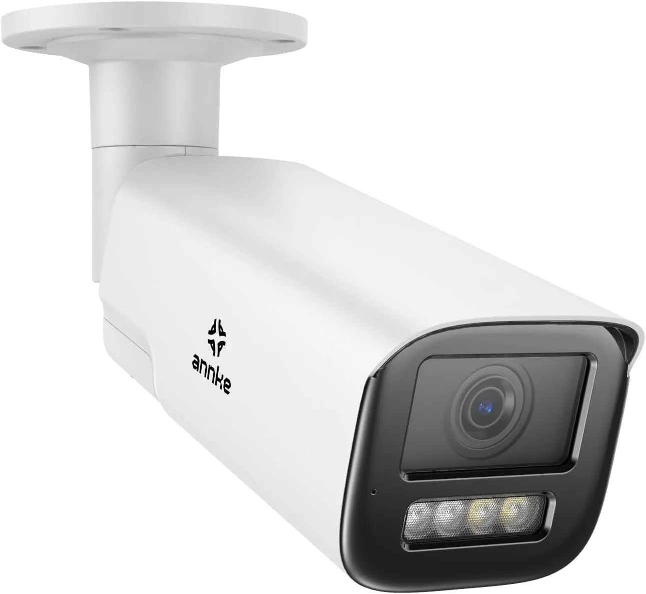 ANNKE 4K 8MP PoE Security Camera with Two-Way Audio, Varifocal IP Camera with 2.8mm-12mm Lens, 4X Optical Zoom, Color Night Vision, Smart Dual Light, Up to 512GB Storage, Human&Vehicle Detection