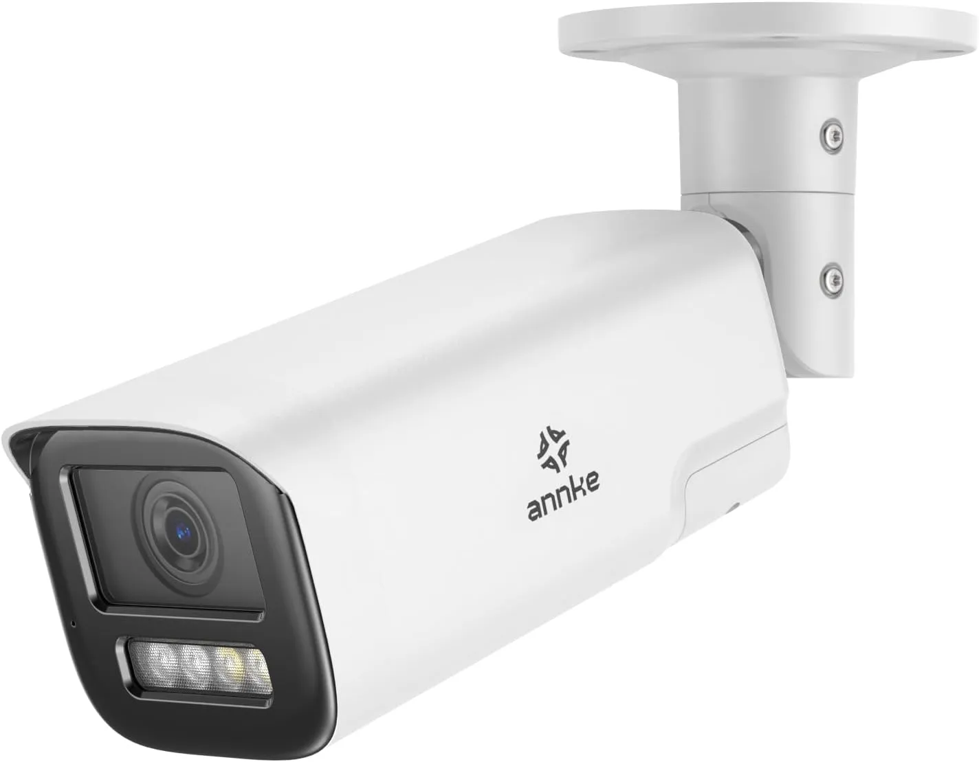ANNKE 4K 8MP PoE Security Camera with Two-Way Audio, Varifocal IP Camera with 2.8mm-12mm Lens, 4X Optical Zoom, Smart Dual Light, Flashlight Siren, Human&Vehicle Detection, Up to 512GB Storage