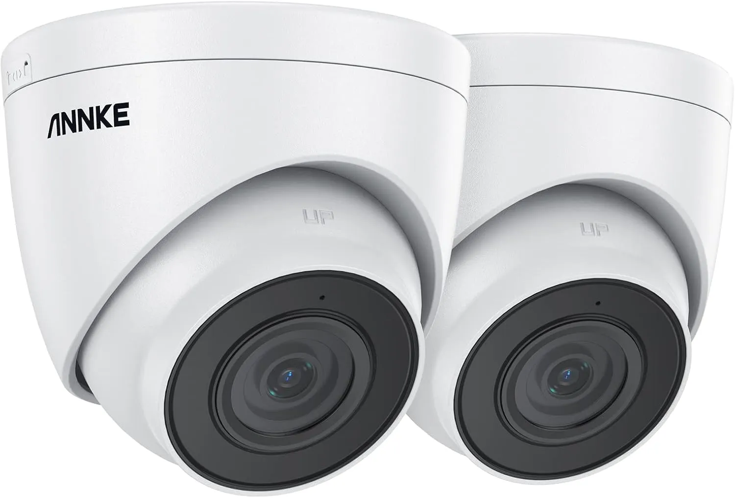 ANNKE C500 2-Pack 5MP IP Security Camera w/Audio, 100 FT EXIR 2.0 Color Night Vision, Outdoor PoE Camera with H.265 , 120dB WDR, 3D DNR, Support to 256GB Micro SD, IP67 Weatherproof, Remote Access