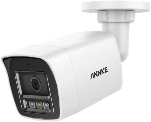 ANNKE Security 4K 8MP PoE Camera, Surveillance Outdoor AI IP Cam with Mic/Audio, AI Human/Vehicle Detection, Smart Dual Light, IP67, H.265 , Up to 512GB Storage, 4mm Lens, Color Night Vision