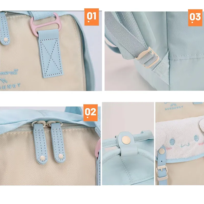 ANYMOM Mommy Diaper Bag Nappy Backpack Large Size Big Cute Ear Dog Design Mommy Bag for Travel