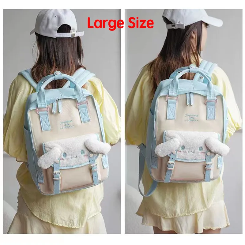 ANYMOM Mommy Diaper Bag Nappy Backpack Large Size Big Cute Ear Dog Design Mommy Bag for Travel