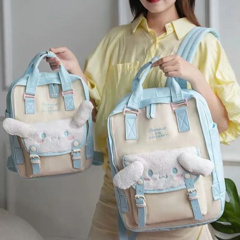 ANYMOM Mommy Diaper Bag Nappy Backpack Large Size Big Cute Ear Dog Design Mommy Bag for Travel