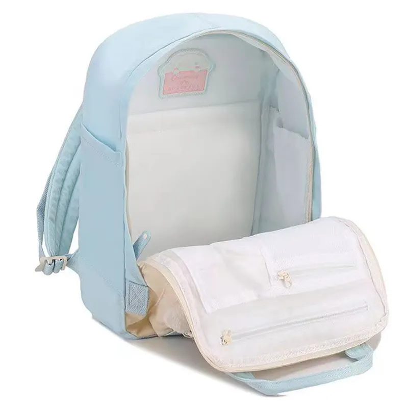 ANYMOM Mommy Diaper Bag Nappy Backpack Small Size Big Cute Ear Dog Design Mommy Bag for Travel