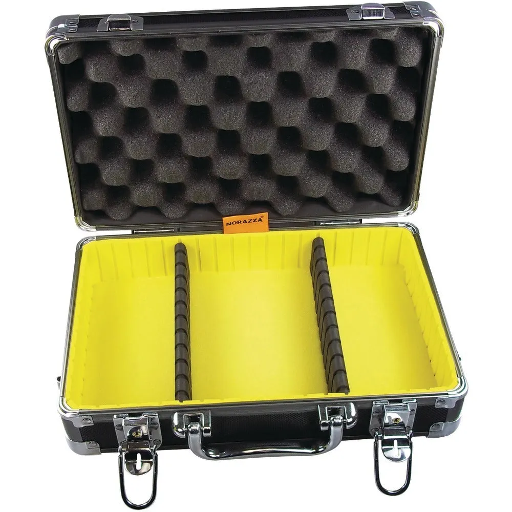 APE CASE ACHC5450 Aluminum Hard Case (Exterior dim: 7.5H x 3.88W x 11.88D; Interior dim: 7H x 3.38W x 11.29D)