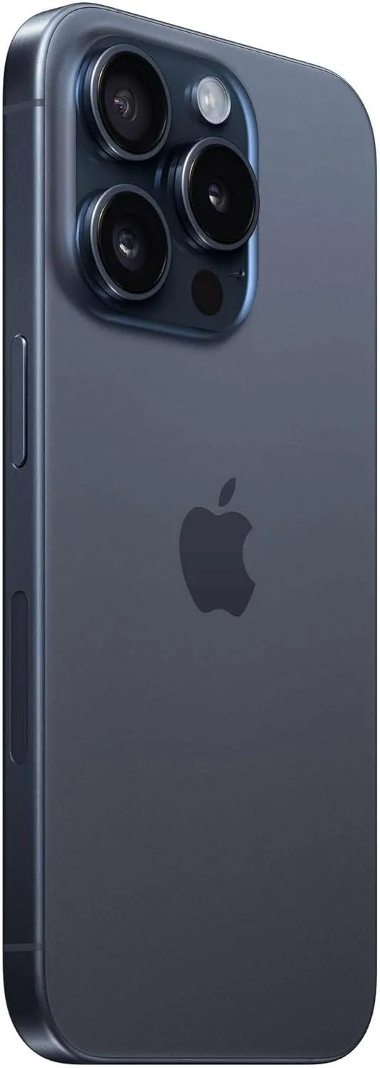 Apple iPhone 15 Pro, 128GB, Blue Titanium - Verizon (Renewed)