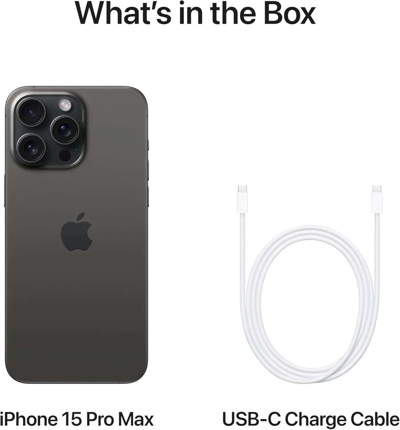 Apple iPhone 15 Pro Max, 256GB, Black Titanium - AT&T (Renewed)
