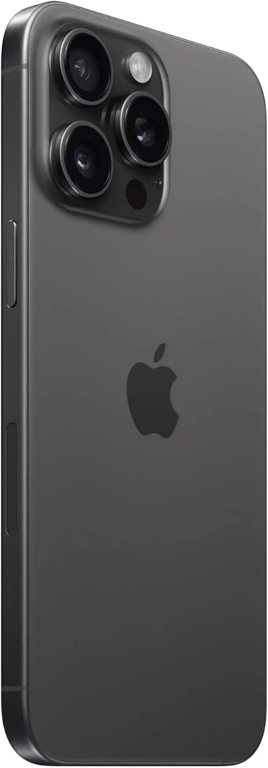 Apple iPhone 15 Pro Max, 256GB, Black Titanium - AT&T (Renewed)
