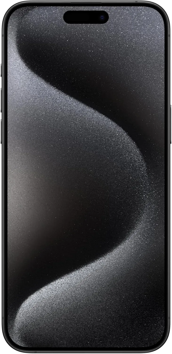 Apple iPhone 15 Pro Max, 256GB, Black Titanium - AT&T (Renewed)