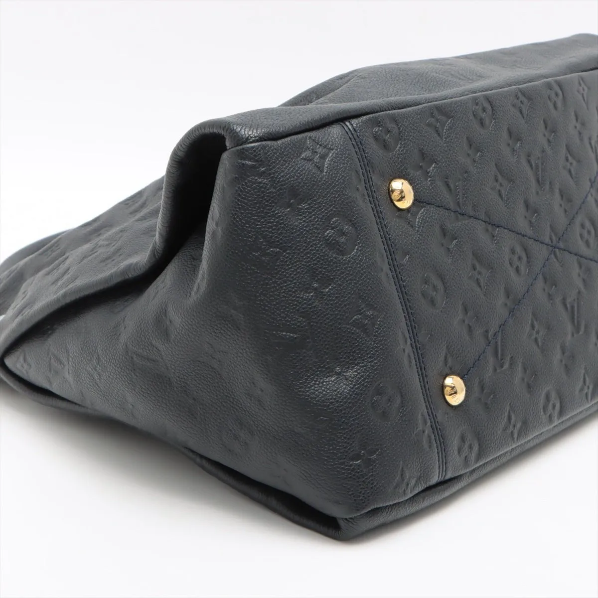 Artsy MM Monogram Empreinte Leather Black