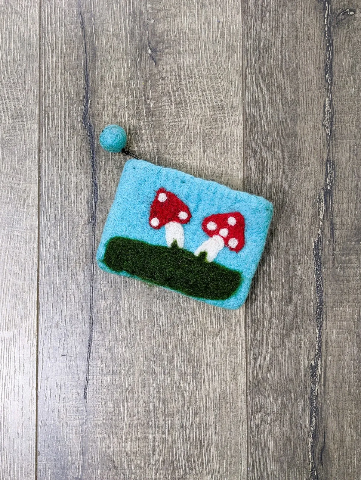 Assorted Felt Toadstool Purse