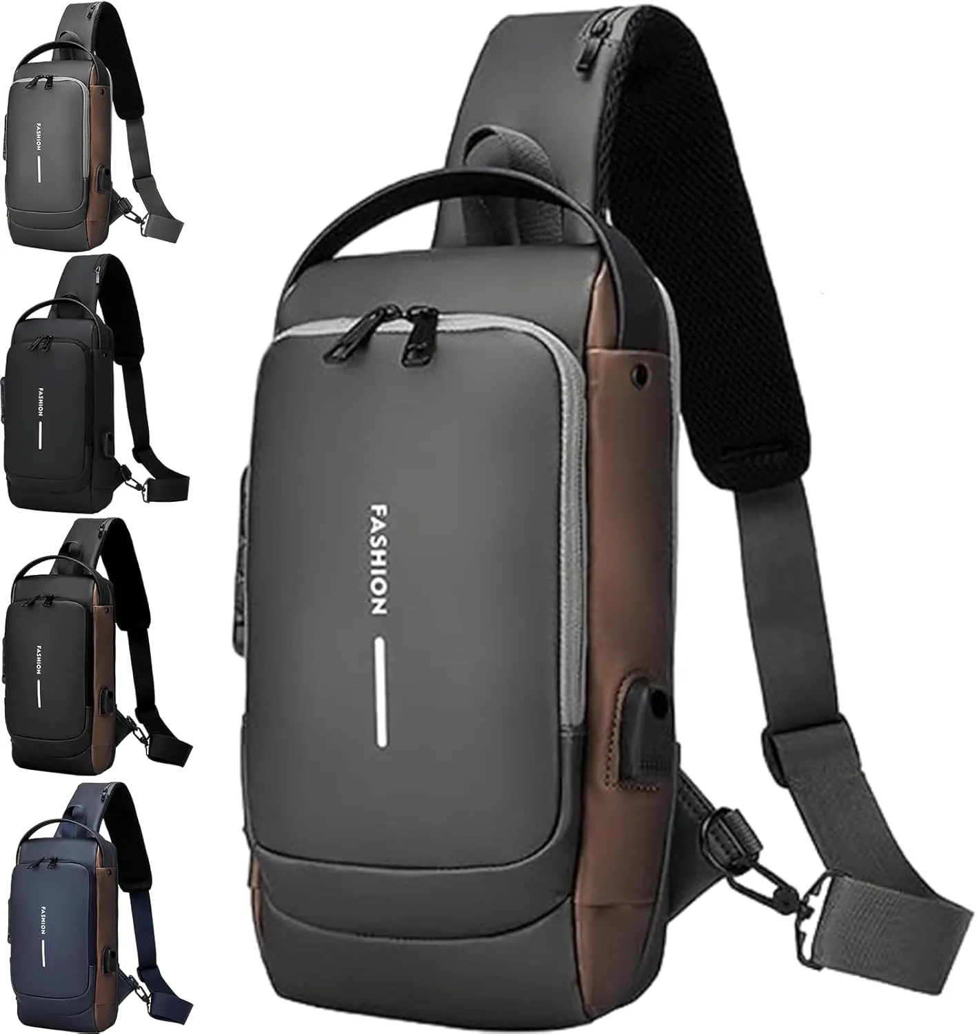Auricz Bag, Auricz Sling Bag, New Carbon Fiber Anti-Theft Sling Bag