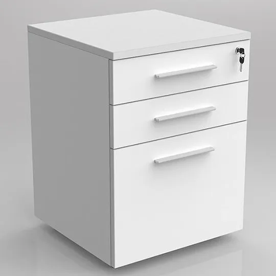 Axis Melamine Mobile Pedestal - 2 Drawer   File