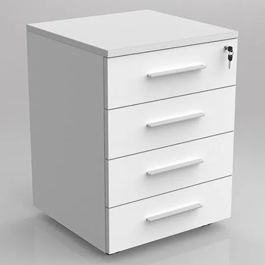 Axis Melamine Mobile Pedestal - 2 Drawer   File