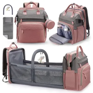 Baby Diaper Bag Backpack with Changing Station
