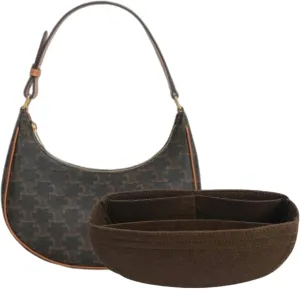Bag Organizer for Celine AVA Hobo Bag |Handmade Custom Bag Insert|2mm Felt Bag Liner|Women Handbag Shaper (Style A: Exposure)